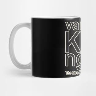 van King - The Skull King Dance - Black and White Mug